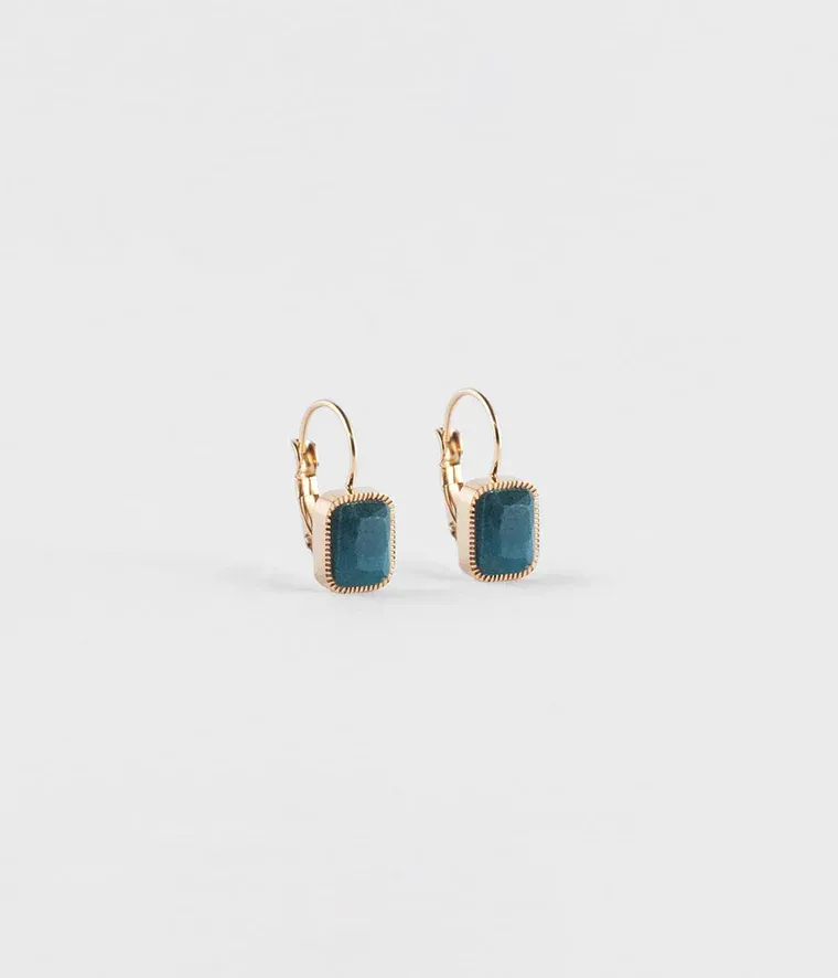Zag Bijoux - Boucles d'Oreilles Véra Apatite