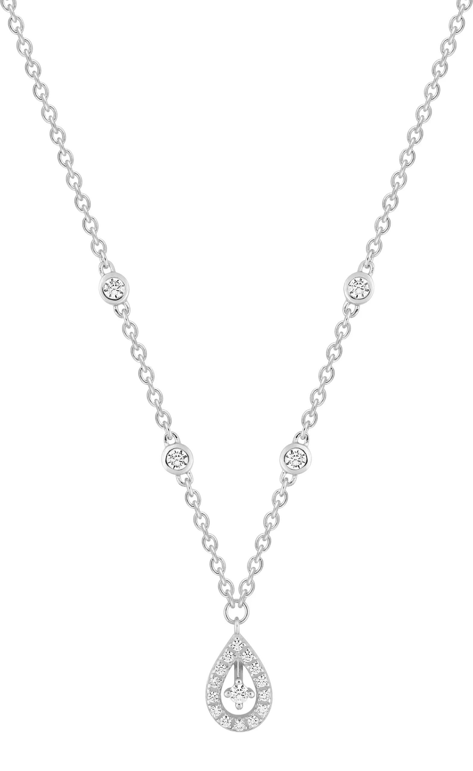 Pixies - Collier Femme Or Blanc Pendentif – Image 2