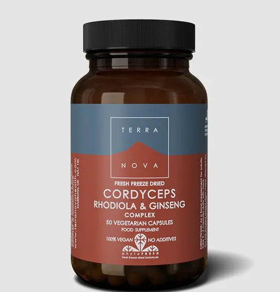Terranova Cordyceps, Rhodiola & Ginseng