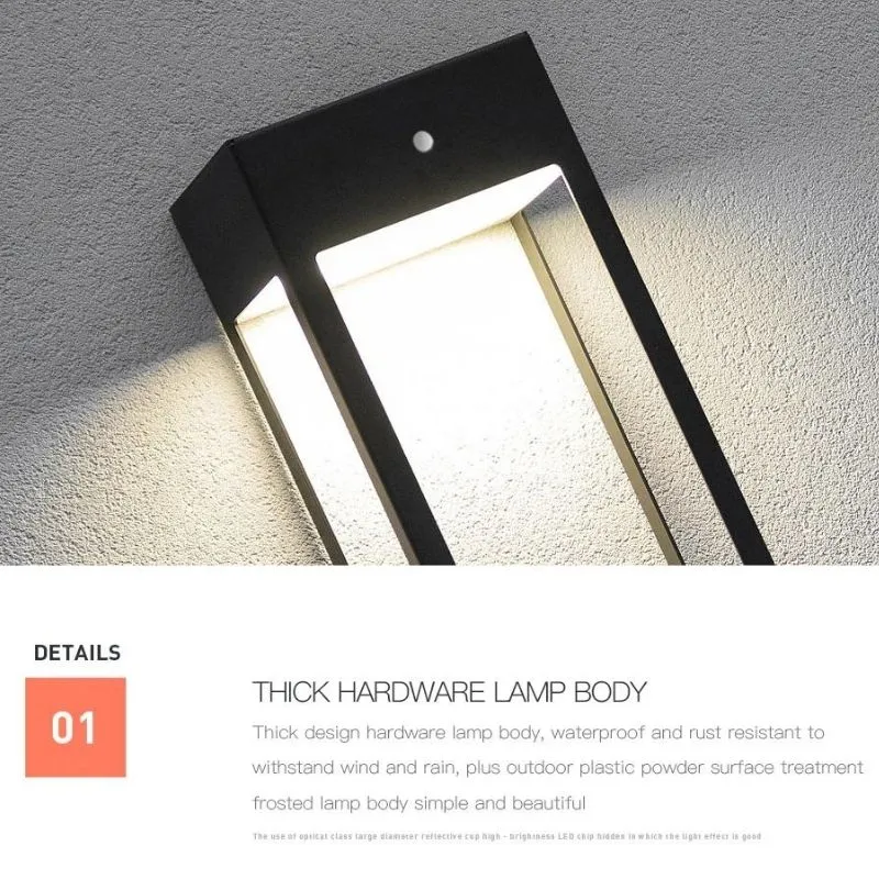 Lampe solaire design Éclairage mural de luxe – Image 7