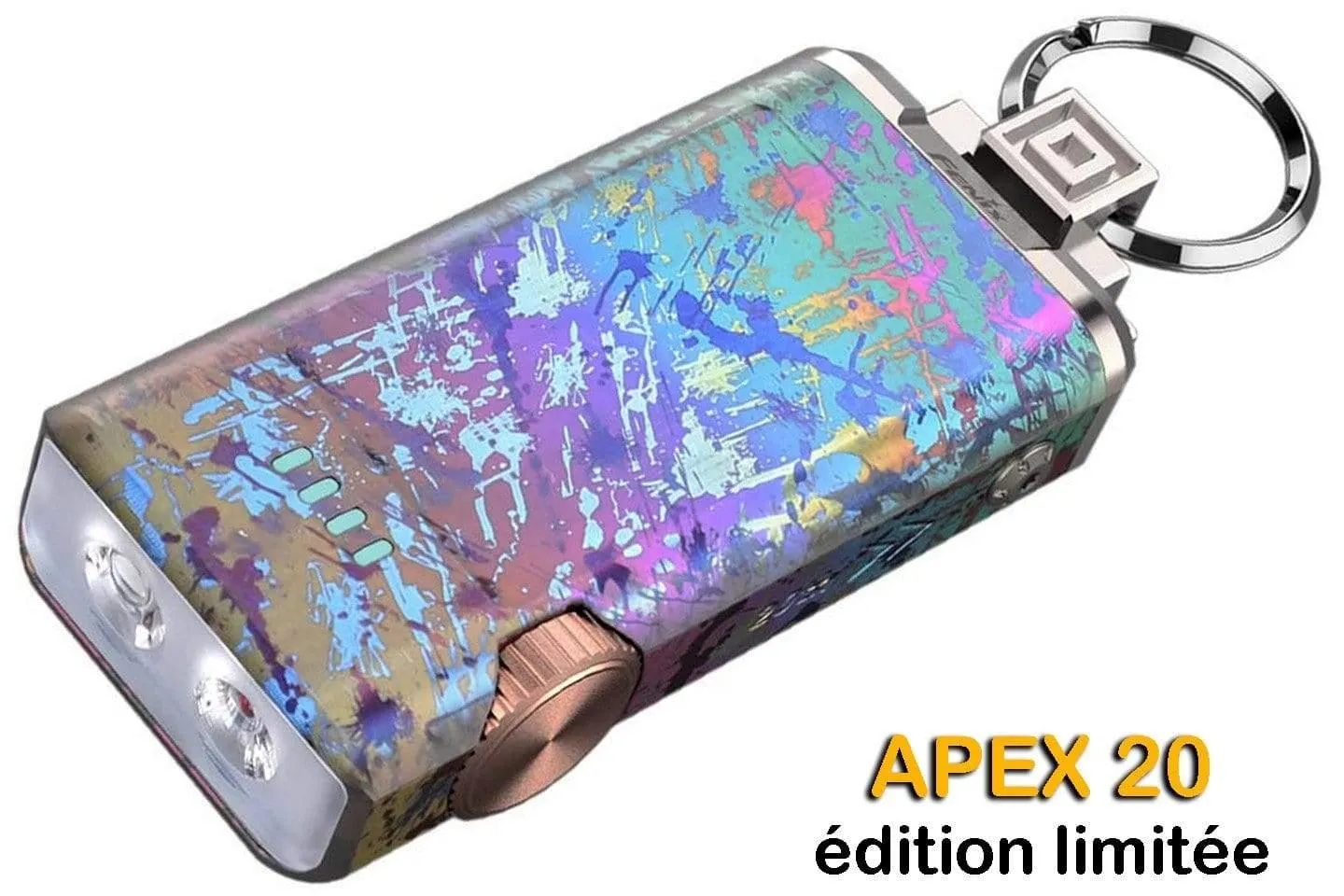 Fenix APEX 20 - Mix Iridescent Titane édition limitée et numérotée spéciale 20 ans de Fenix
