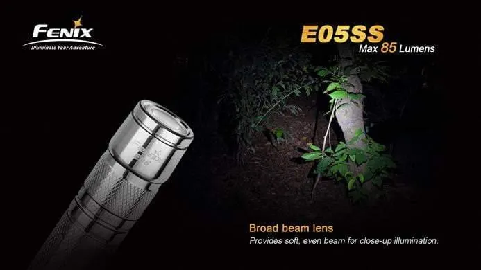 Fenix E05 - édition 2014 - 85 Lumens - Stainless Steel – Image 9