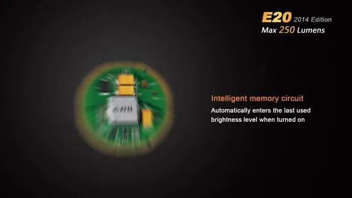 Fenix E20 - édition 2014 - 250 Lumens – Image 3