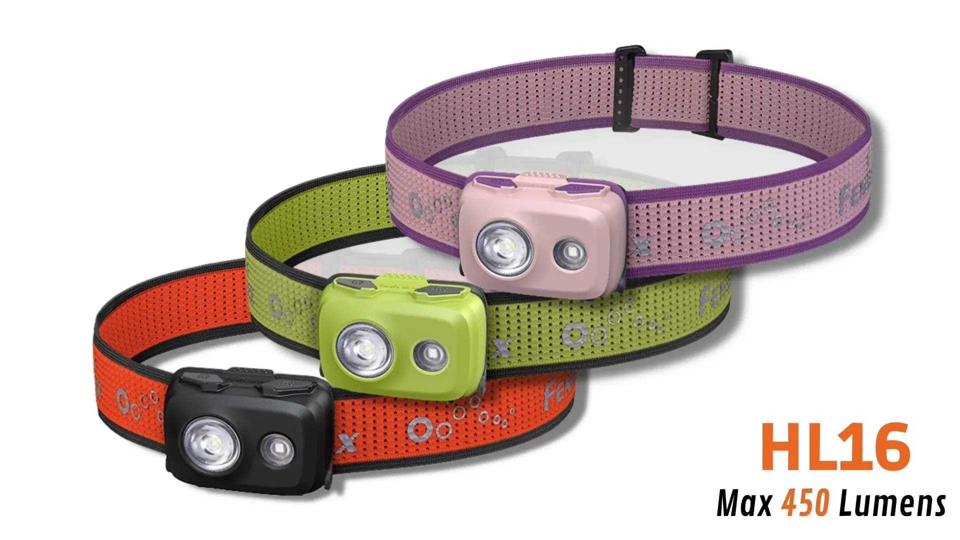 Fenix HL16 - 450 lumens - Ultra légère et compacte