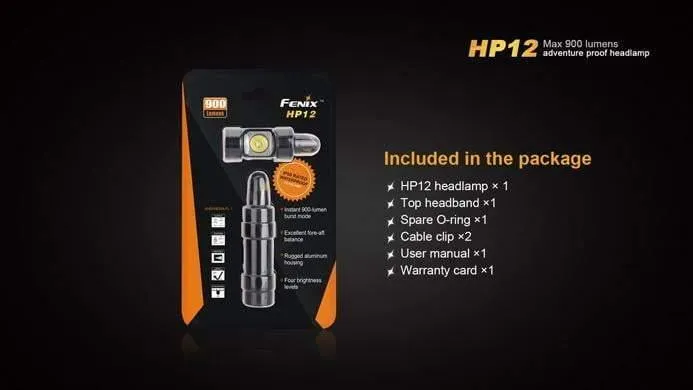 Fenix HP12 - 900 Lumens - IPX8 waterproof – Image 2