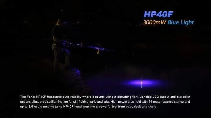 Fenix HP40F - Lumière Bleu ou Blanche - 450Lumens – Image 5