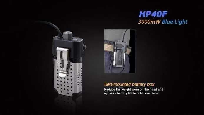 Fenix HP40F - Lumière Bleu ou Blanche - 450Lumens – Image 6