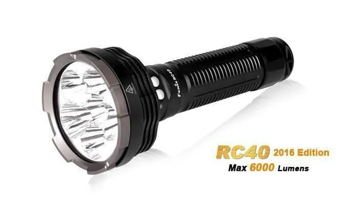 Fenix RC40 édition 2016 - 6000 Lumens - rechargeable avec pile et chargeur