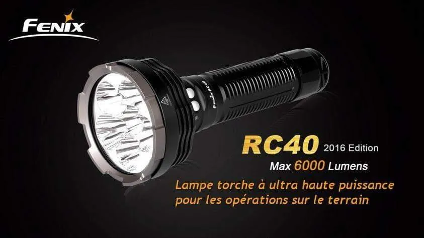 Fenix RC40 édition 2016 - 6000 Lumens - rechargeable avec pile et chargeur – Image 7