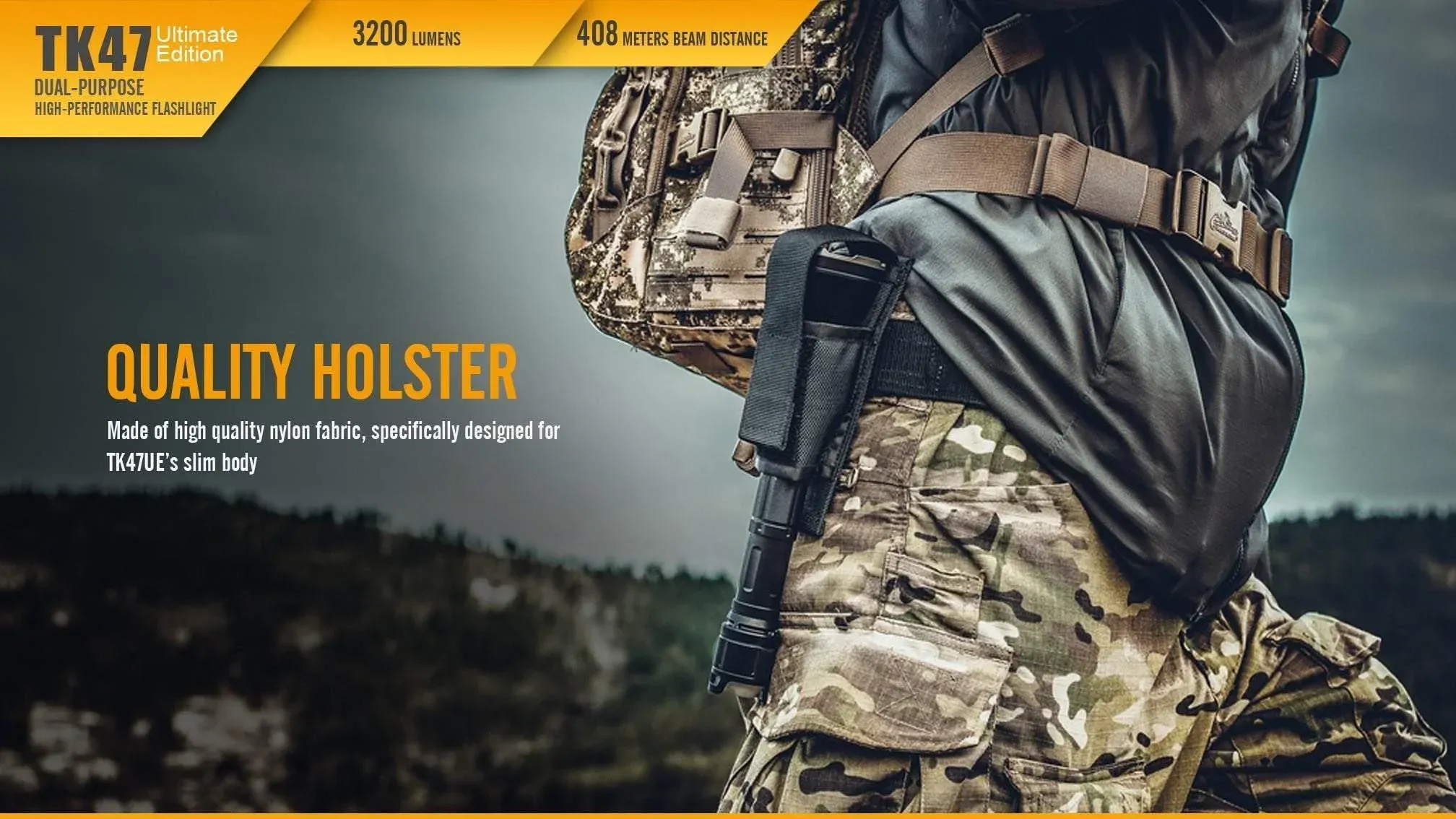 Fenix TK47 ultimate édition 2017 - 3200 Lumens pour plus d'autonomie - portée 400 mètres – Image 6