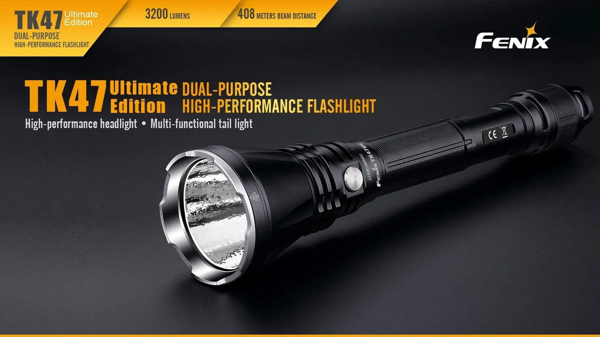 Fenix TK47 ultimate édition 2017 - 3200 Lumens pour plus d'autonomie - portée 400 mètres – Image 9