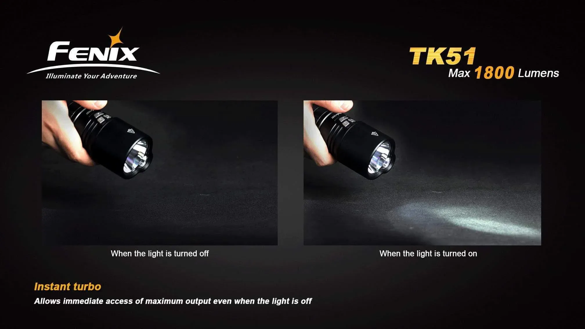 Fenix TK51 - 1800 LUMENS – Image 6