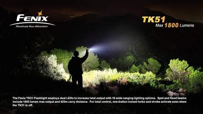 Fenix TK51 - 1800 LUMENS – Image 9