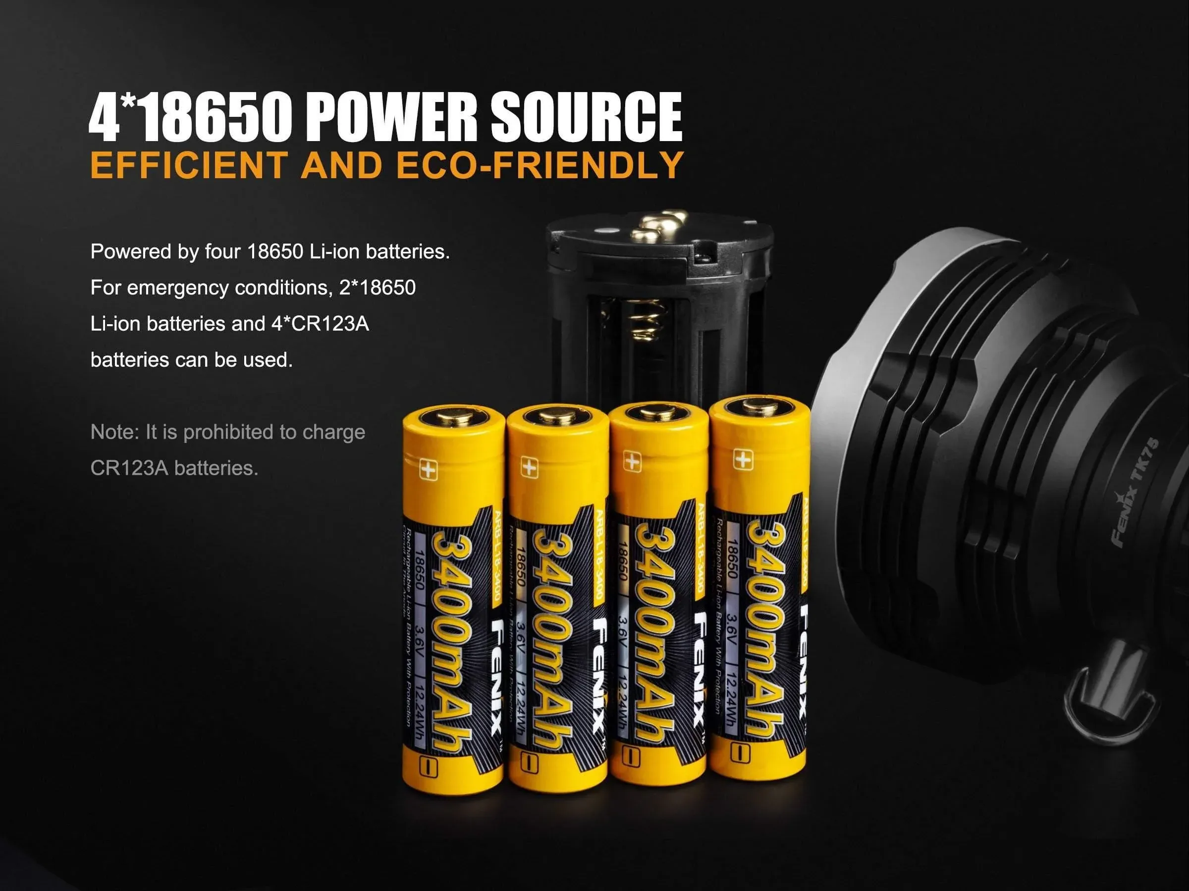 Fenix TK75 édition 2018 - 5100 Lumens - 850 mètres de portée – Image 5