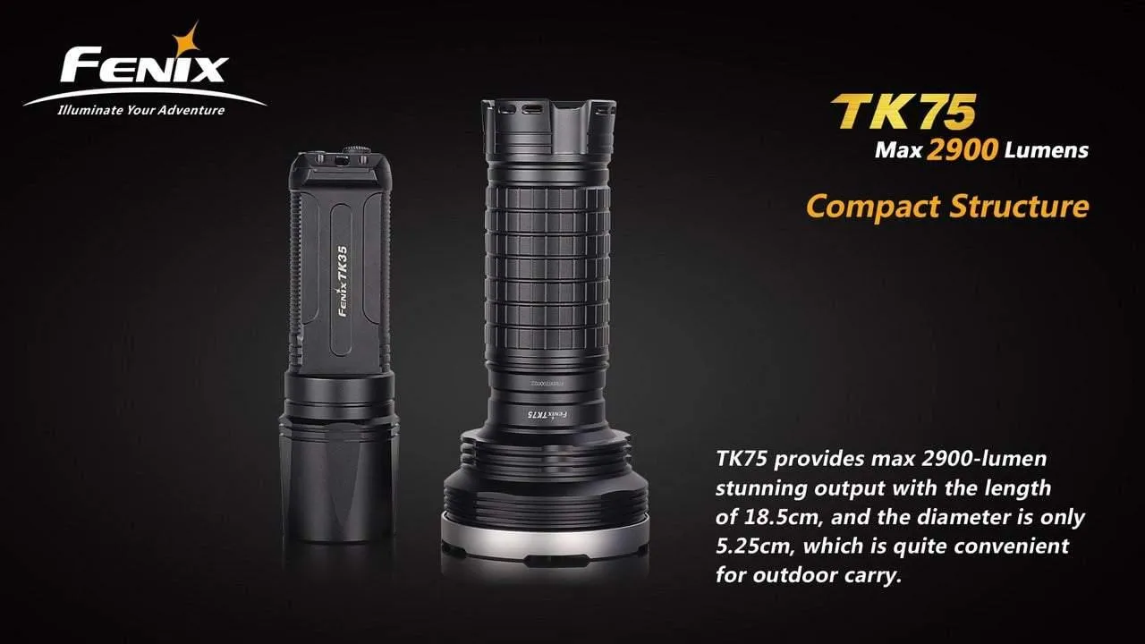 Fenix TK75 U2 - 2900 Lumens nouvelle génération – Image 4