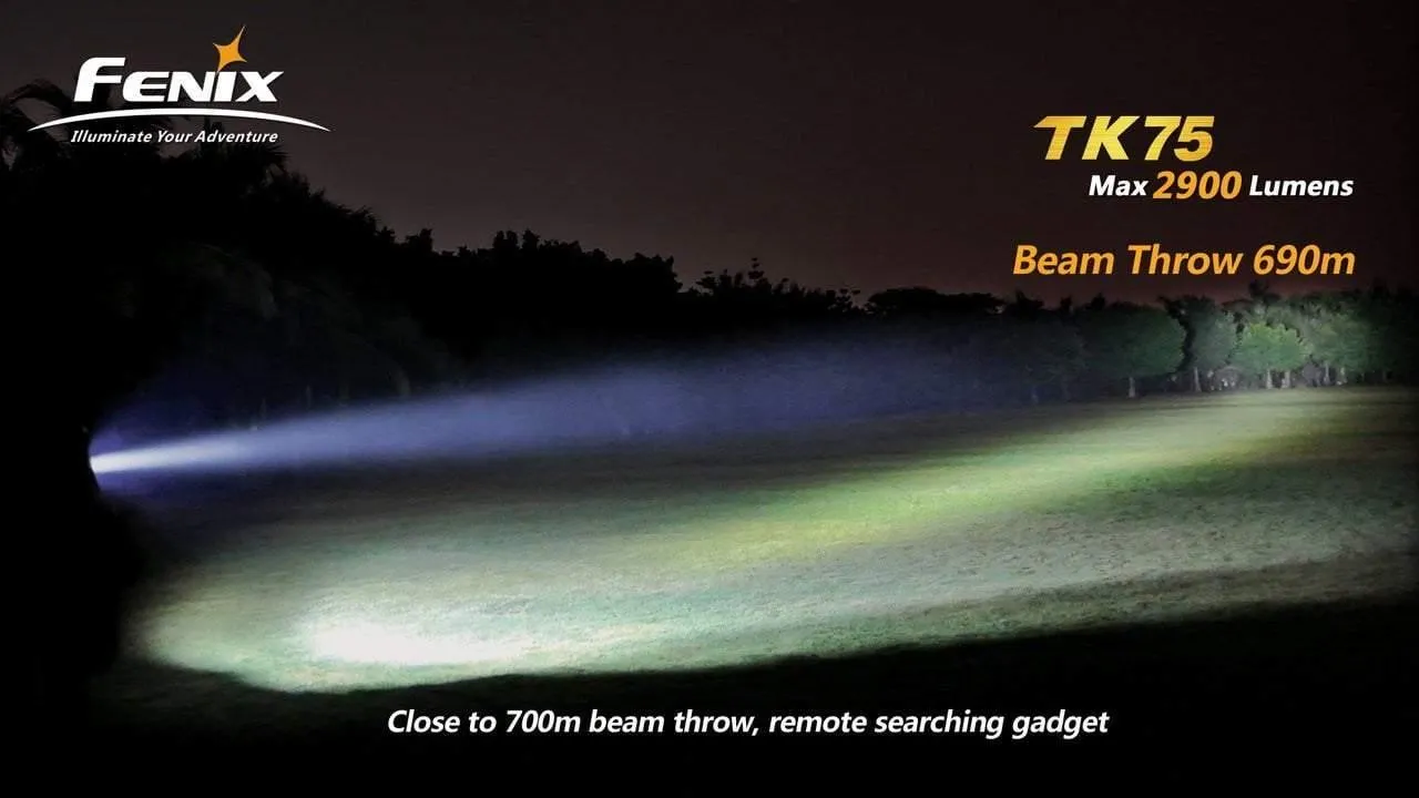 Fenix TK75 U2 - 2900 Lumens nouvelle génération – Image 5