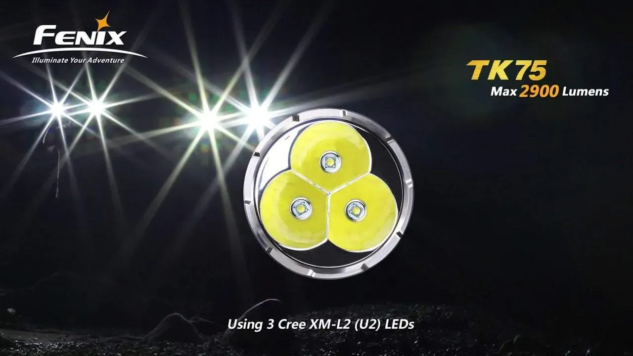 Fenix TK75 U2 - 2900 Lumens nouvelle génération – Image 7