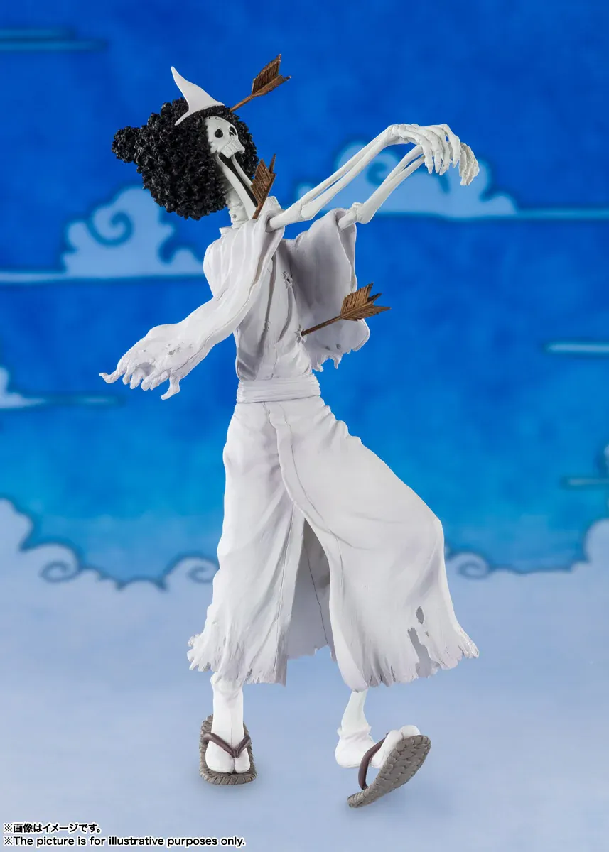 Figurine One Piece - Brook (Honekichi) & O-Tama Figuarts Zero – Image 2