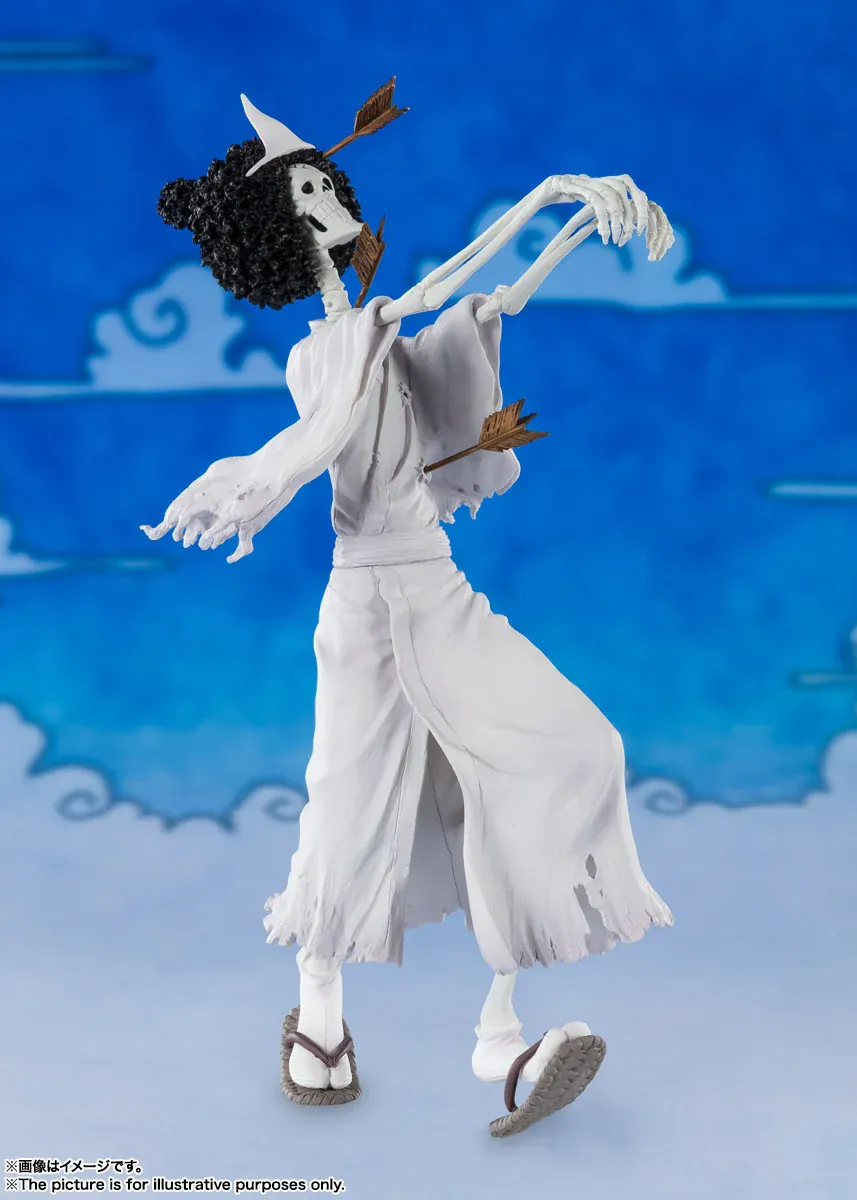 Figurine One Piece - Brook (Honekichi) & O-Tama Figuarts Zero – Image 3
