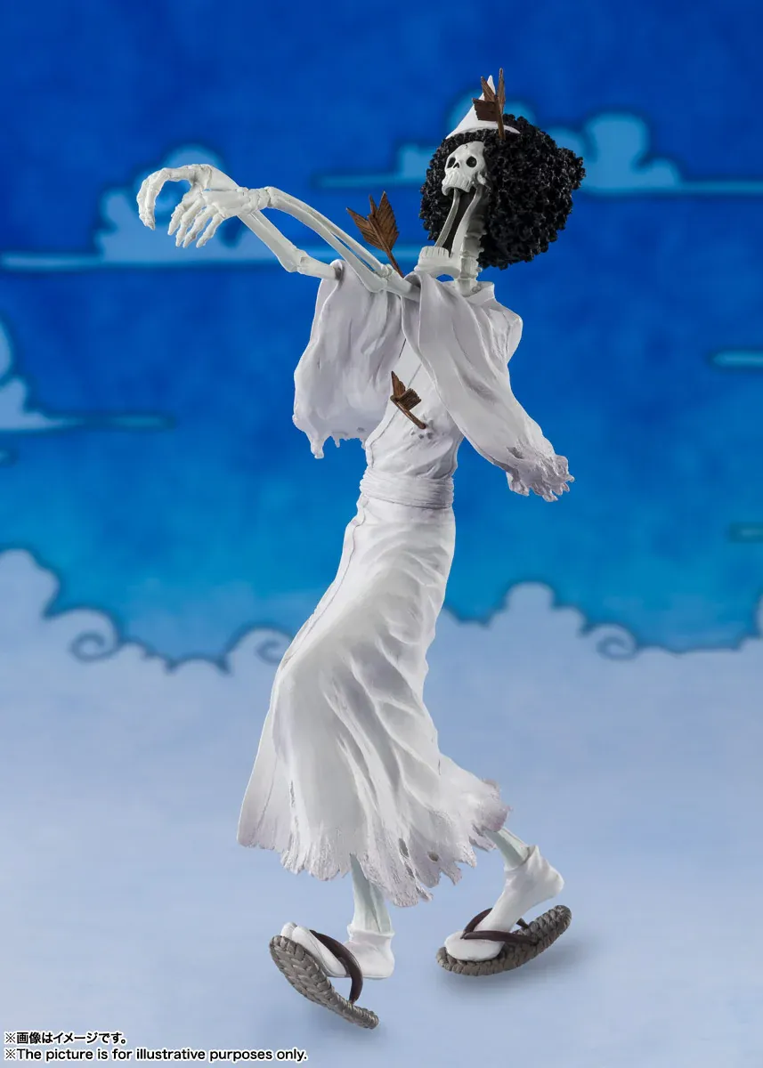 Figurine One Piece - Brook (Honekichi) & O-Tama Figuarts Zero – Image 4