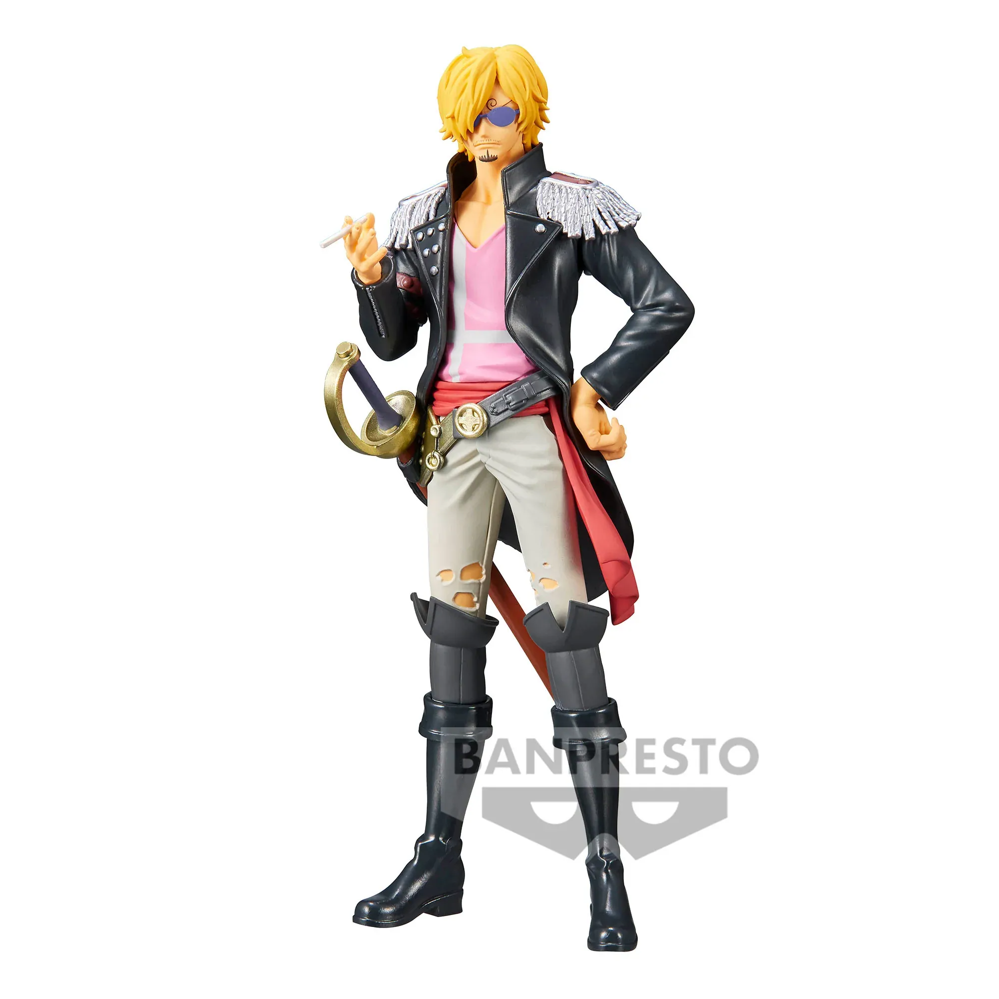 Figurine One Piece - Sanji DXF The Grandline Men Film Red