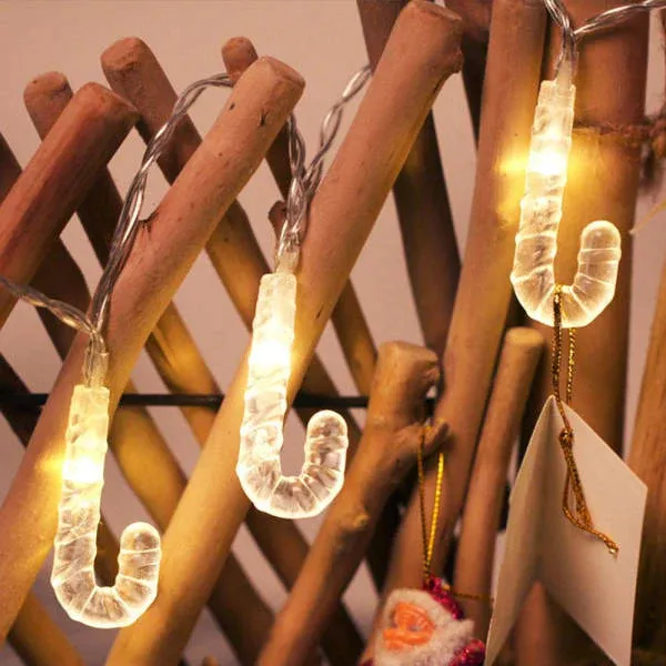 Guirlande solaire "Sucre d'Orge Lumineux"