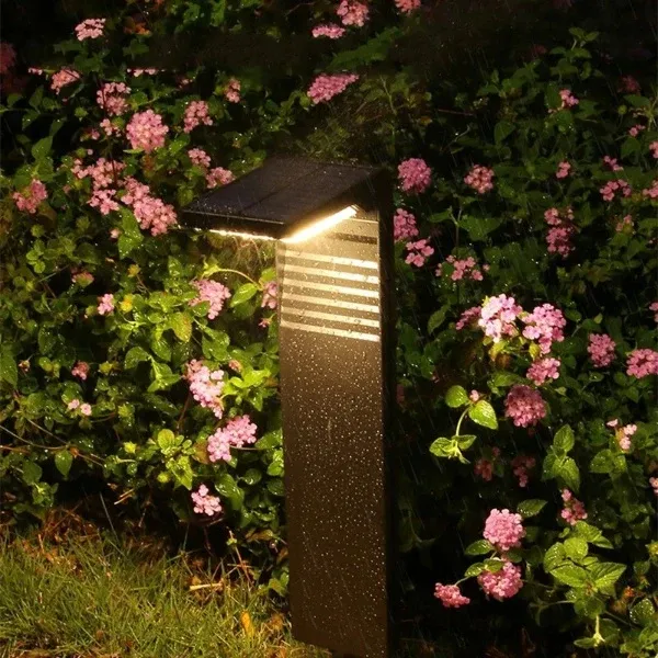 Lampe solaire design jardin double luminosité – Image 2