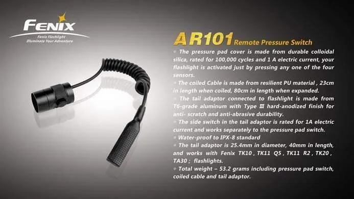 Interrupteur déporté AR101 - TK10 TK11 TK20 Fenix – Image 2