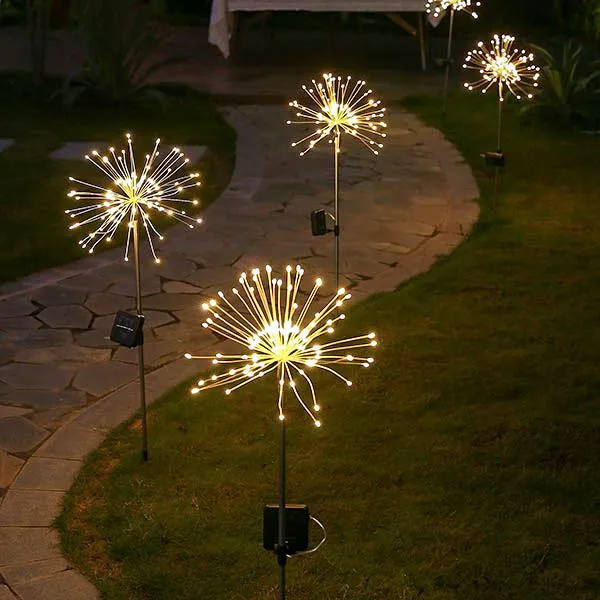 Décoration Solaire Piquet Feu d'Artifice – Image 7