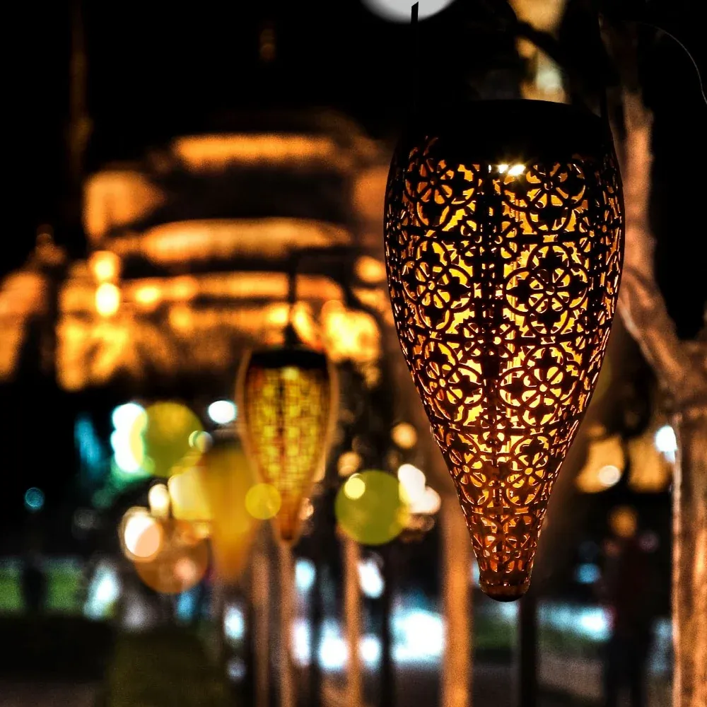 Lanterne solaire "Entonnoir lumineux"