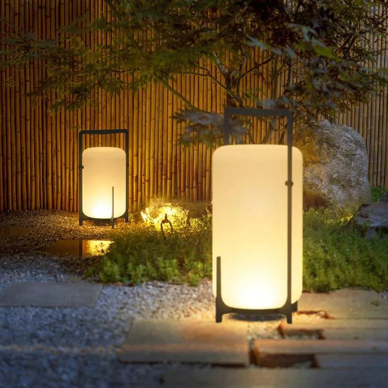 Lampe solaire design Lanterne de luxe (Inox) – Image 8