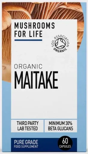 ORGANIC MAITAKE MUSHROOM – 60 CAPSULES