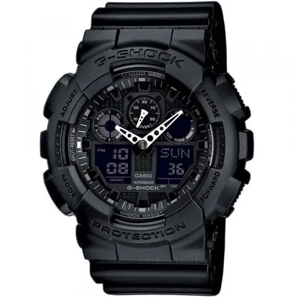 G-Shock - Montre Homme Sport En Résine Noire