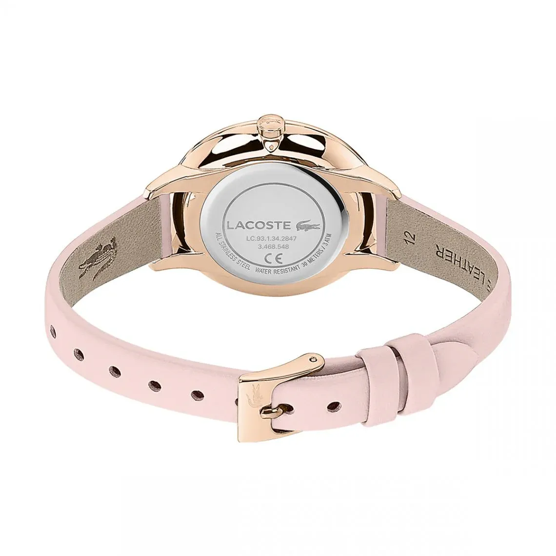 Lacoste - Montre Femme Cannes Cuir Rose – Image 3