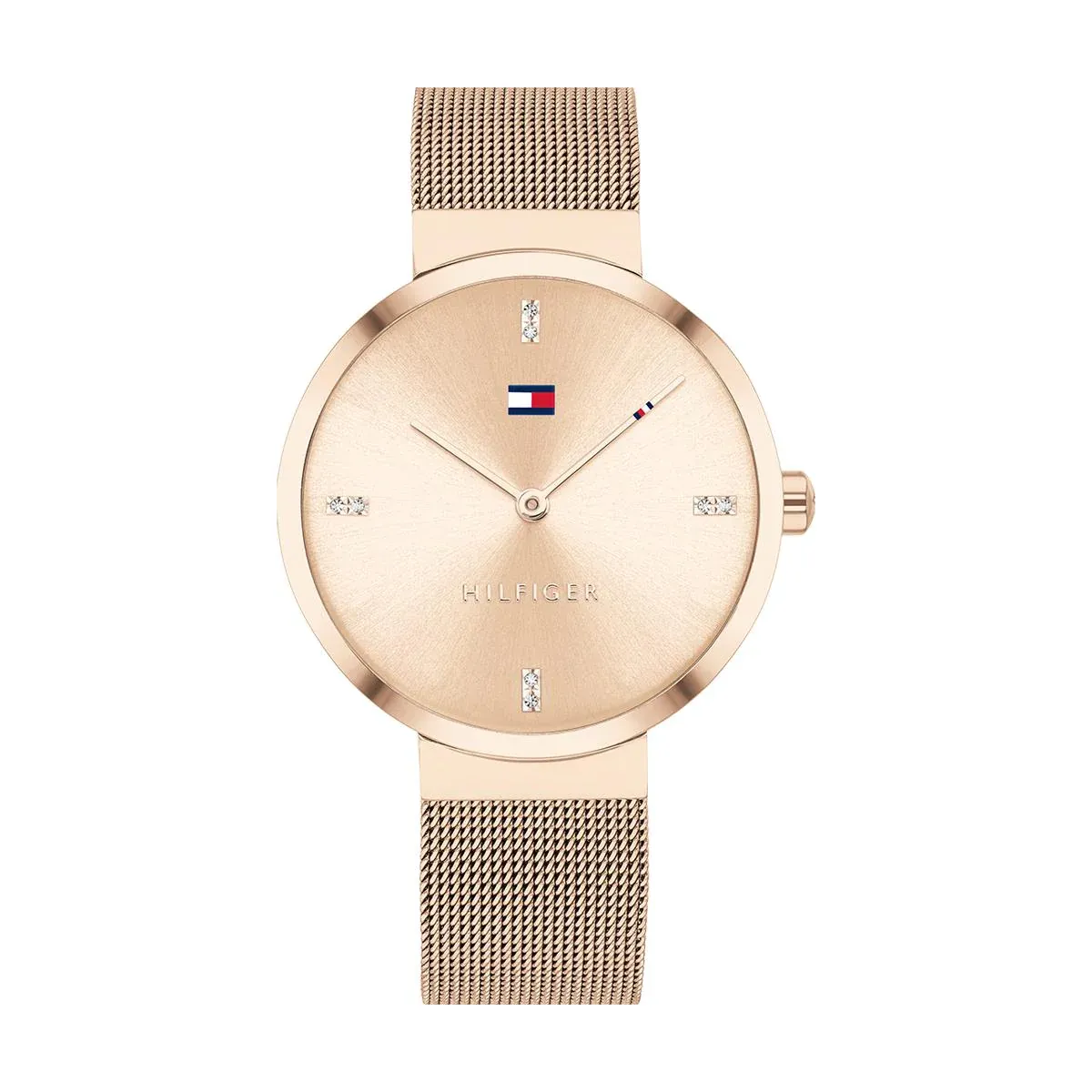 Tommy Hilfiger - Montre Femme Liberty Rose Maille Milanaise