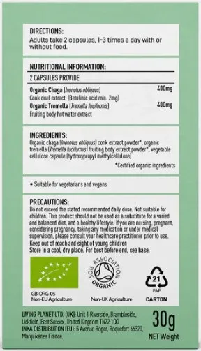 ORGANIC MYCO BEAUTY 60 CAPSULES – Image 2