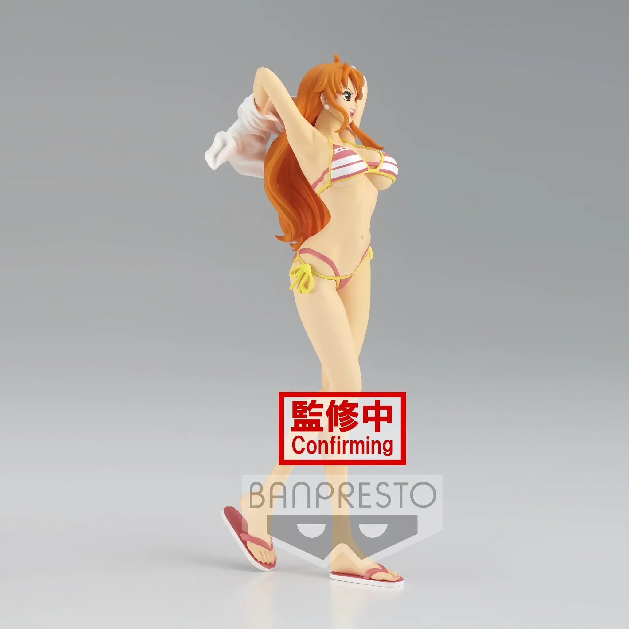 Figurine One Piece - Nami Girls on Vacation Pink Ver. B – Image 4