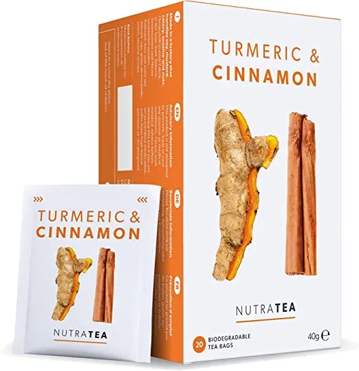 Nutratea Turmeric and Cinnamon - 20 bags