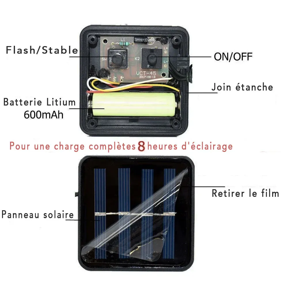 Guirlande Solaire 30 Cloche de Noel Jaune – Image 7