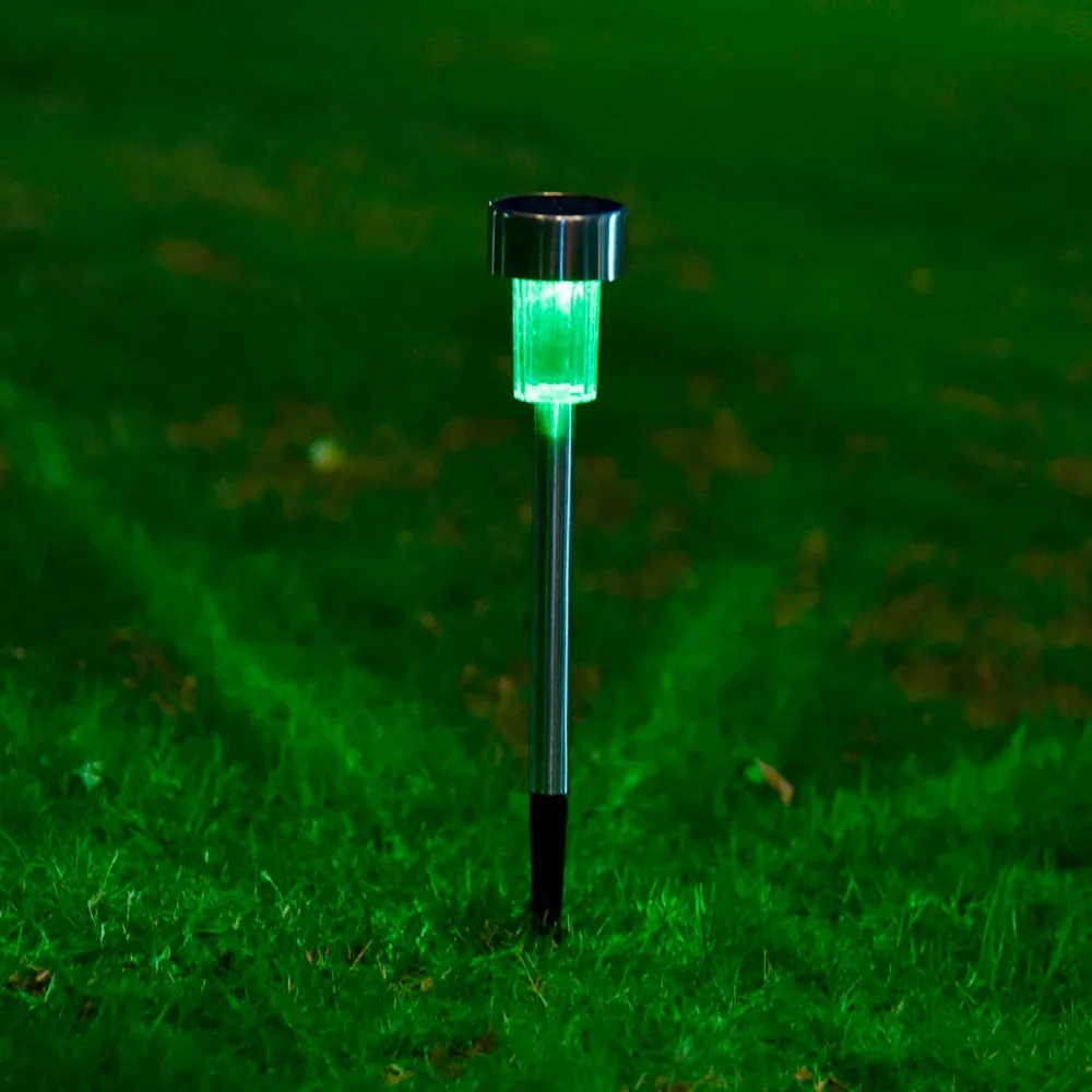 Balise solaire extérieure "10 Pièces Multicolore Inox" – Image 8