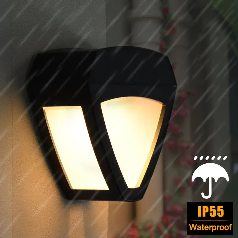 Applique murale solaire décorative noire – Image 6