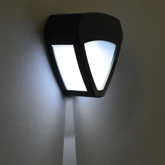 Applique murale solaire décorative noire – Image 2