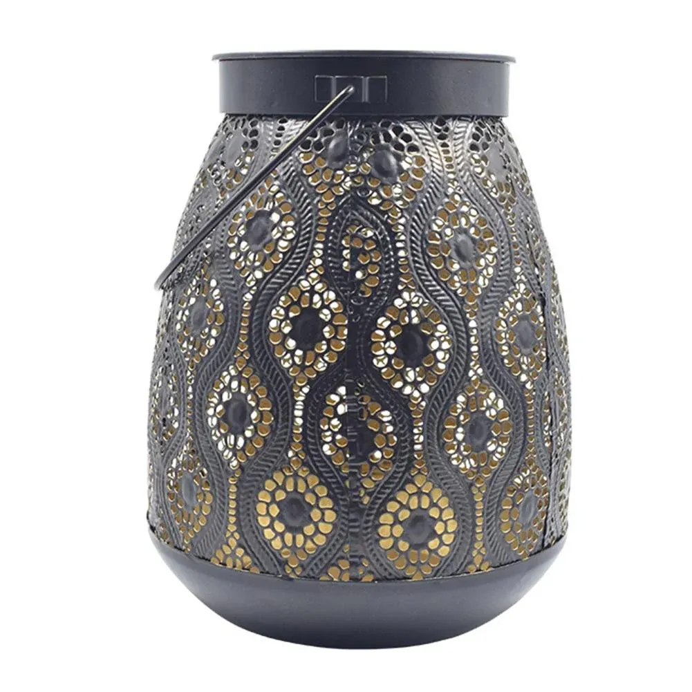 Lanterne Solaire Marocaine "Design en Fer" – Image 3