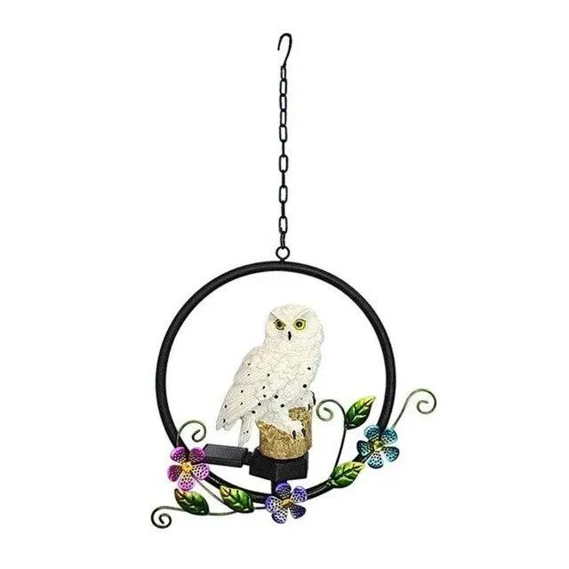 Animaux solaire Chouette à suspendre – Image 7
