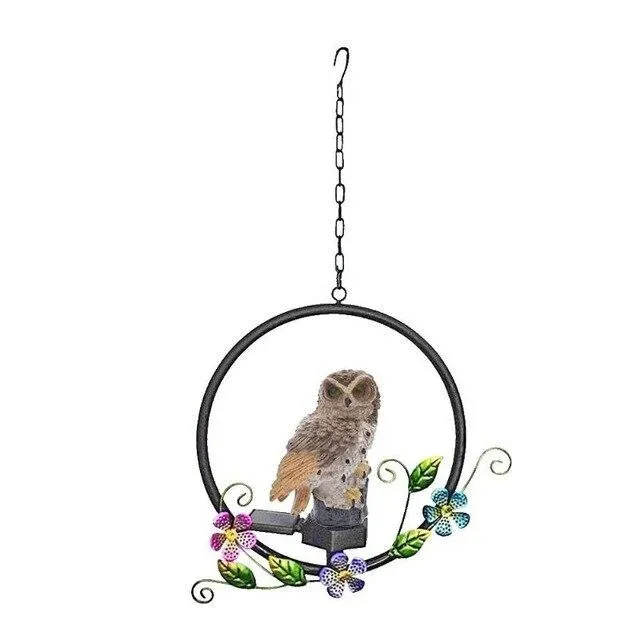Animaux solaire Chouette à suspendre – Image 6