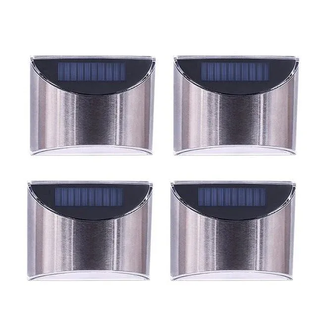 Applique murale solaire détecteur LED en Inox – Image 6