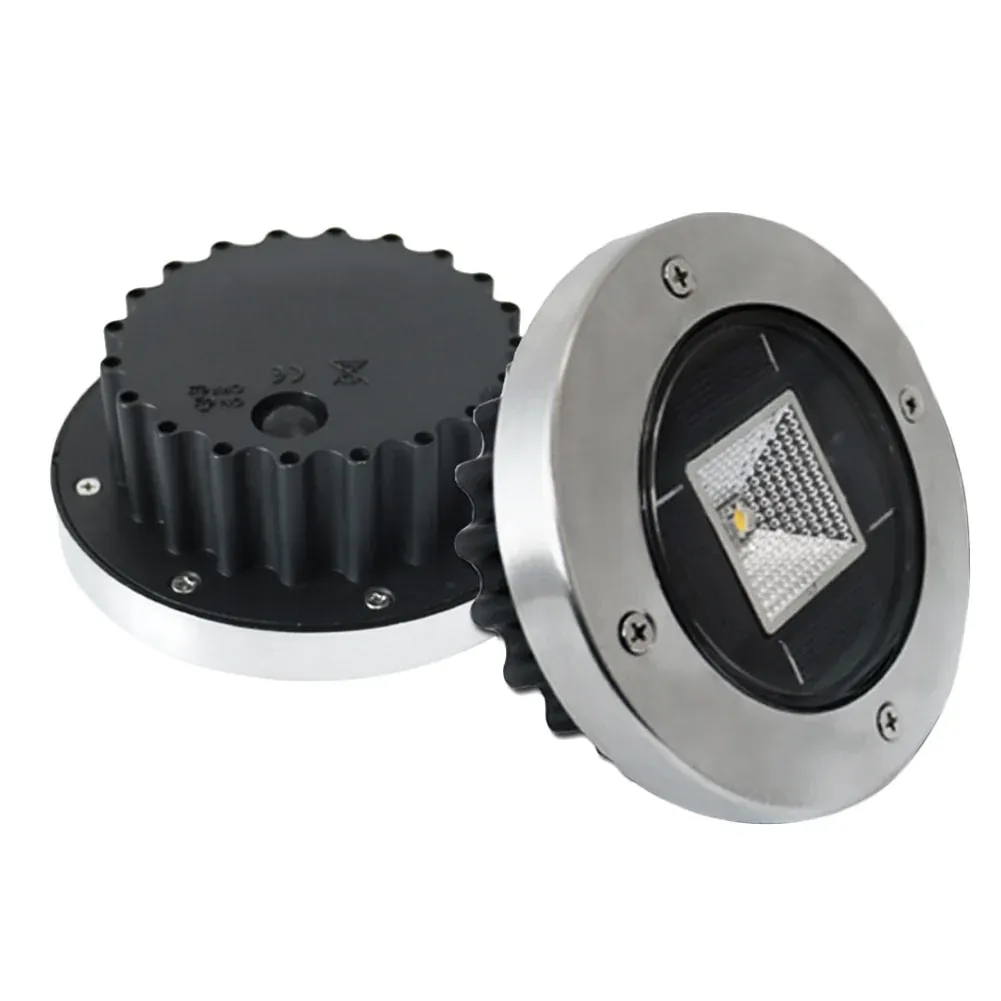 Balise solaire extérieure "Lampe de Sol" (Inox) – Image 5