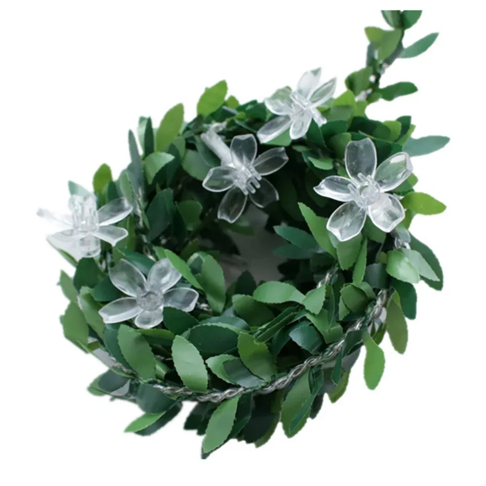 Guirlande solaire Noël "LED en Fleurs de cerisier" – Image 4