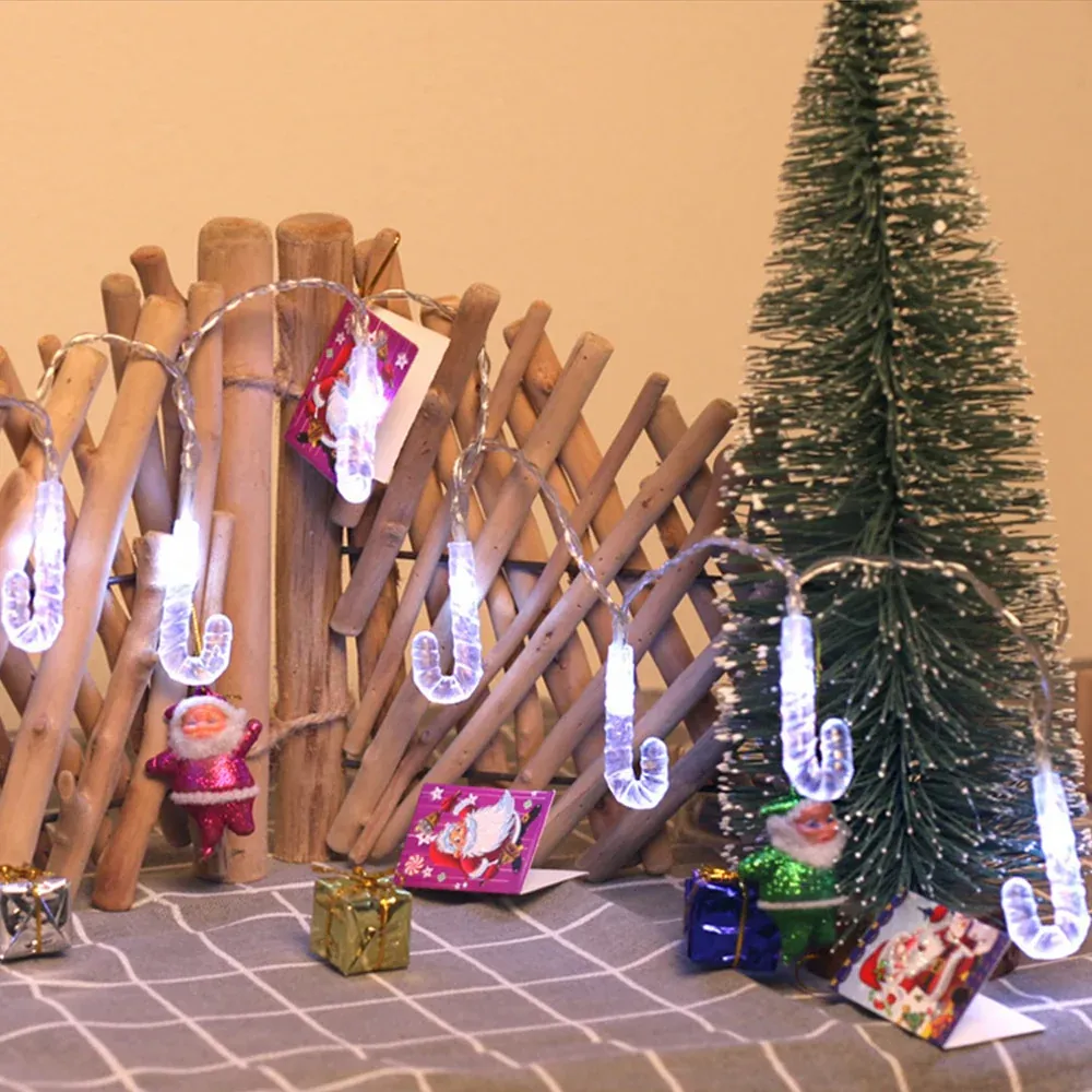 Guirlande solaire "Sucre d'Orge Lumineux" – Image 2