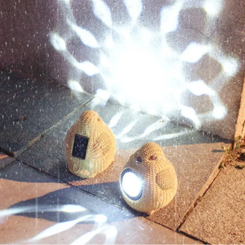 Animaux solaire "Oiseaux lumineux de jardin" – Image 4